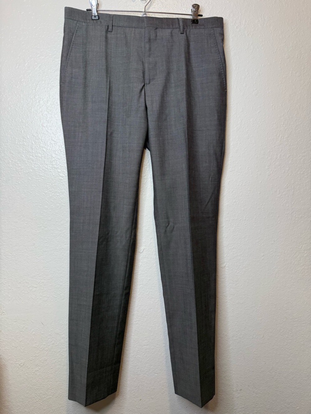 J. Lindeberg Slim Men’s Gray Dress Slacks Pants Size 34 Office Date Night Work